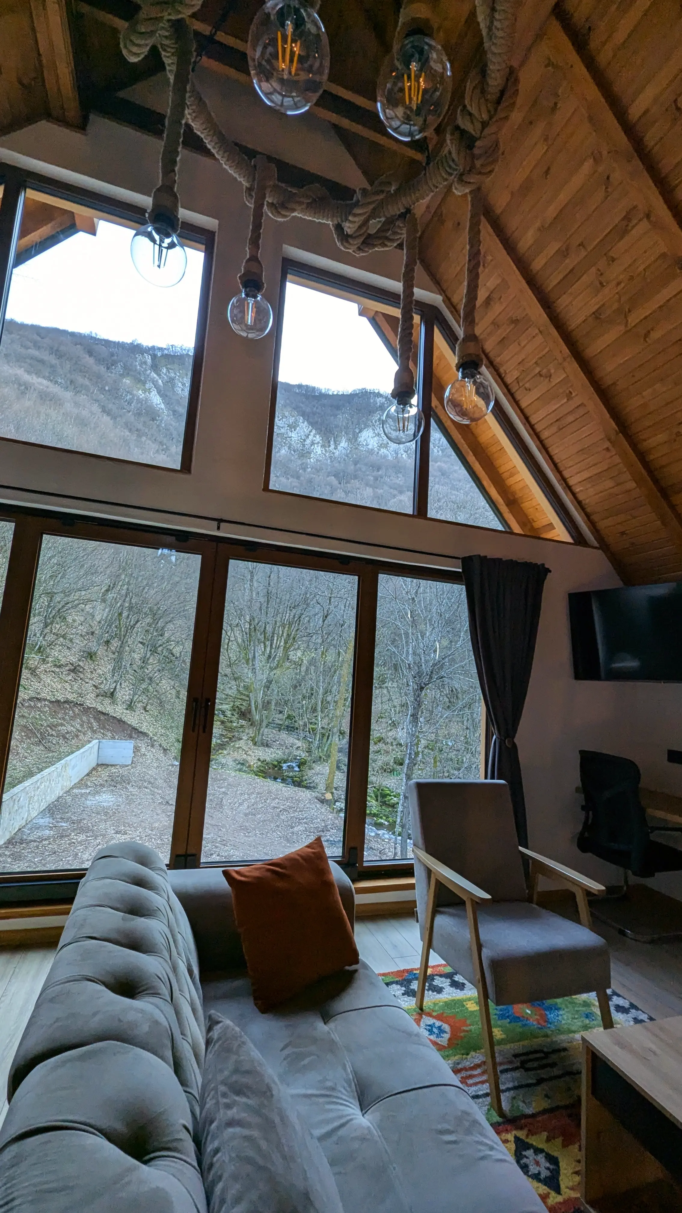 Scenic mountain view