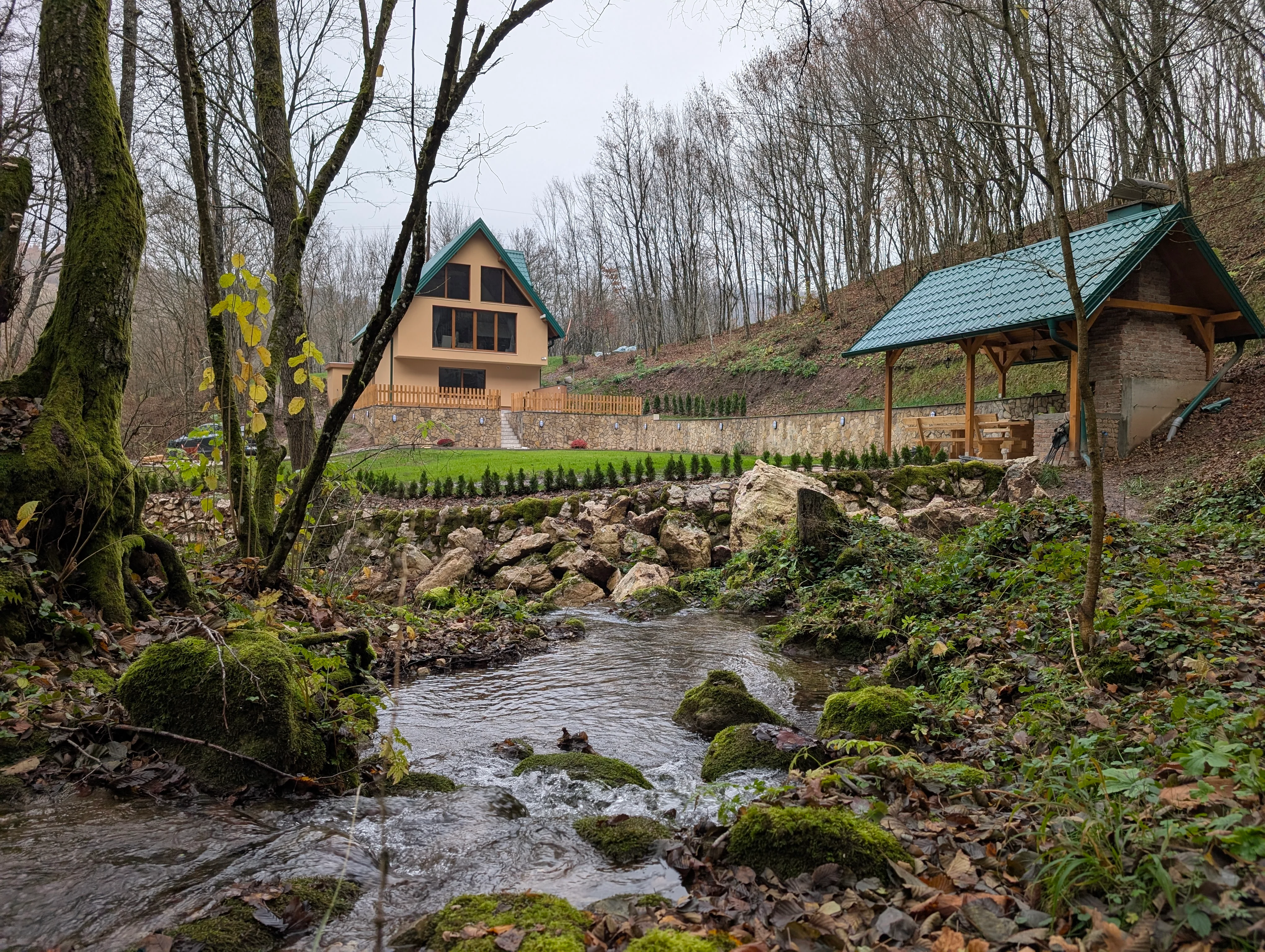 Morning mist in valley